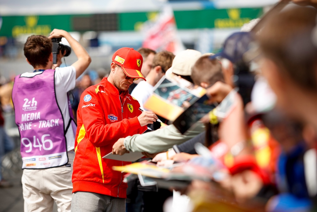 Nicklas Nielsen forudser et udfordrende Le Mans.
(Foto: Ferrari Media)